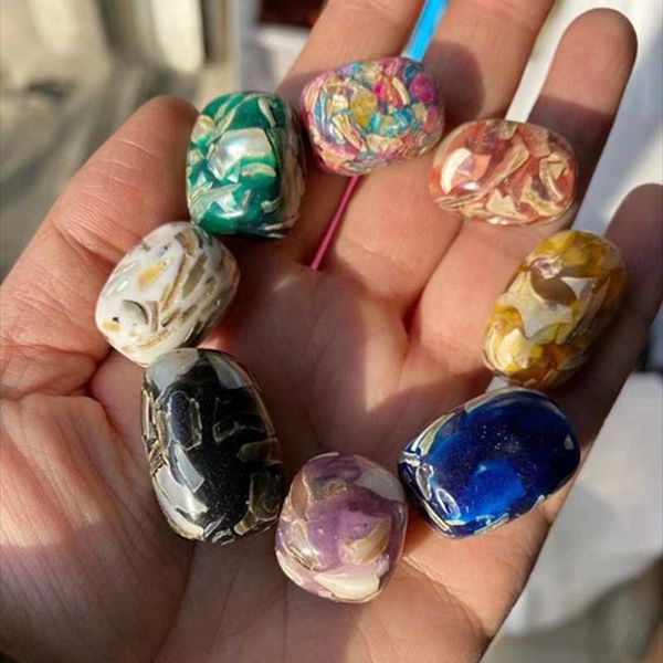 candy color shell stone tumbled mineral specimen rainbow polished reiki healing decor decorative objects & figurines
candy color shell stone tumbled mineral specimen rainbow polished reiki healing decor decorative objects & figurines