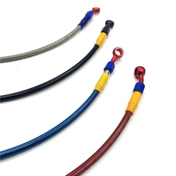 motorcycle brakes 900mm 1m 1100mm 1200mm colorful aluminum connector hydraulic brake clutch oil hose line pipe atv dirt pit bike 
motorcycle brakes 900mm 1m 1100mm 1200mm colorful aluminum connector hydraulic brake clutch oil hose line pipe atv dirt pit bike