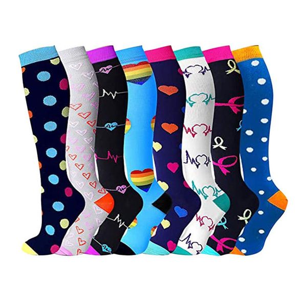 sports socks wholesale compression for women&men fit varicose veins athletic travel running cycling street knee high, Black
sports socks wholesale compression for women&men fit varicose veins athletic travel running cycling street knee high, Black
