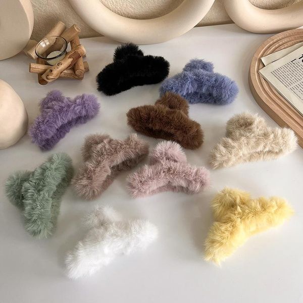 hair clips & barrettes plush catch clip qiu dong style color catches wind simple and versatile female temperament headdress hairpin, Golden;silver
hair clips & barrettes plush catch clip qiu dong style color catches wind simple and versatile female temperament headdress hairpin, Golden;silver