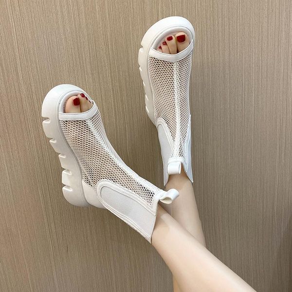 sandals women boots summer platform shoes women's 2021 leisure all-match comfortable round head open toe, Black
sandals women boots summer platform shoes women's 2021 leisure all-match comfortable round head open toe, Black