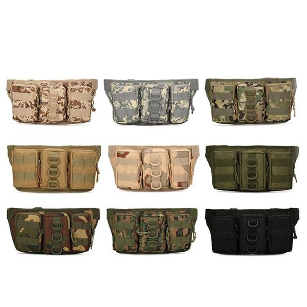 1pcs waterproof military tactical waist bag outdoor sports riding camouflage camping hiking utility pack magazine pouch bags
1pcs waterproof military tactical waist bag outdoor sports riding camouflage camping hiking utility pack magazine pouch bags