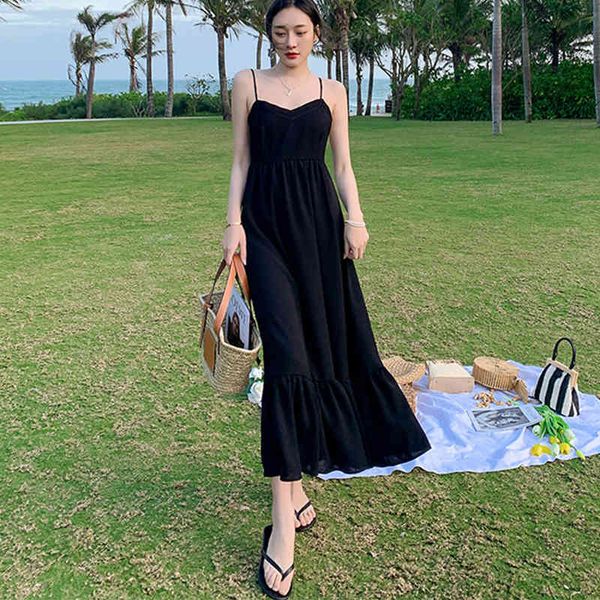 arrival fashions summer party club long female temperament girdles with no back black vacation beach dress, Black;gray
arrival fashions summer party club long female temperament girdles with no back black vacation beach dress, Black;gray