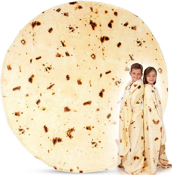 round creative burrito sleeping blanket pancake flannel tortilla blanket warm and comfortable
round creative burrito sleeping blanket pancake flannel tortilla blanket warm and comfortable
