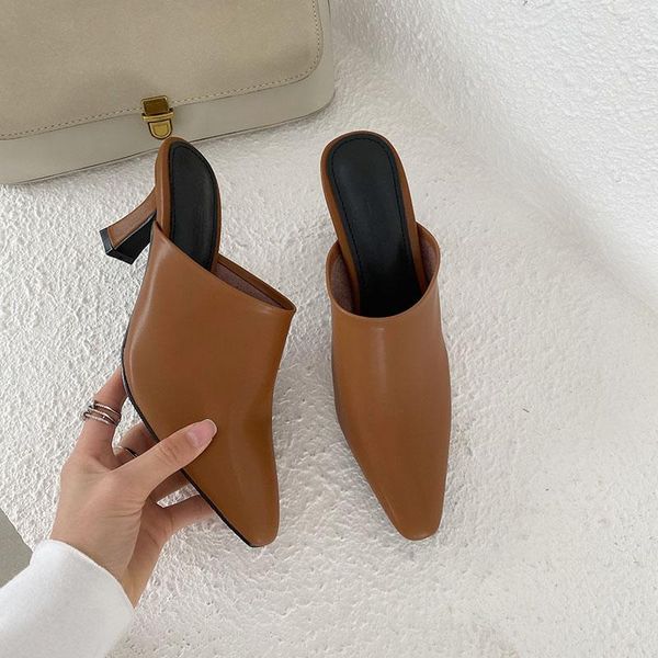 dress shoes spring women pumps elegant pointy toe high heels slip on mules stiletto ladies slides, Black
dress shoes spring women pumps elegant pointy toe high heels slip on mules stiletto ladies slides, Black