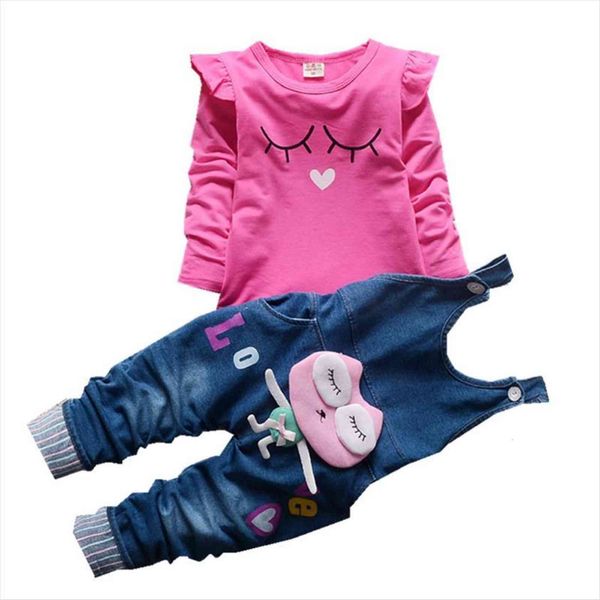 autumn newborn girls clothes sets long sleeve t shirt jeans 2pcs for kids clothing baby outfits toddler, White
autumn newborn girls clothes sets long sleeve t shirt jeans 2pcs for kids clothing baby outfits toddler, White