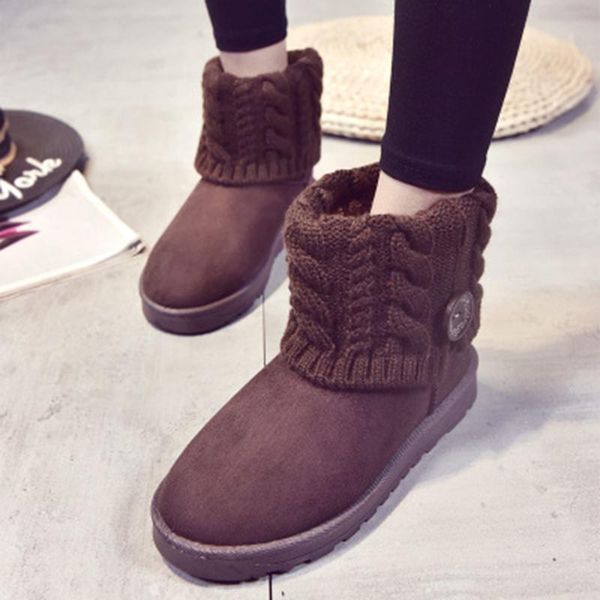 boots tenis bota classic zapatos mujer women shoes round toe button winter snow female warm, Black
boots tenis bota classic zapatos mujer women shoes round toe button winter snow female warm, Black