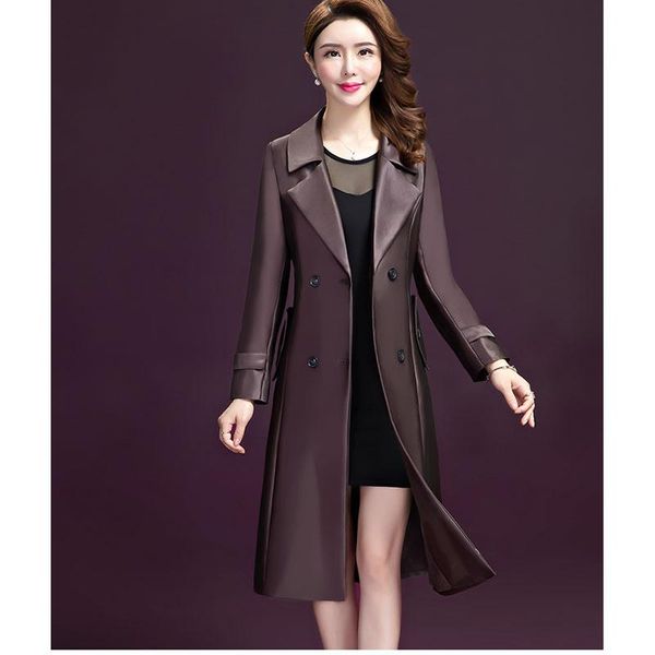 women's trench coats coat women 2021 casual turn-down collar long sleeve spring autumn windbreaker elegant female overcoat plus size 5, Tan;black
women's trench coats coat women 2021 casual turn-down collar long sleeve spring autumn windbreaker elegant female overcoat plus size 5, Tan;black