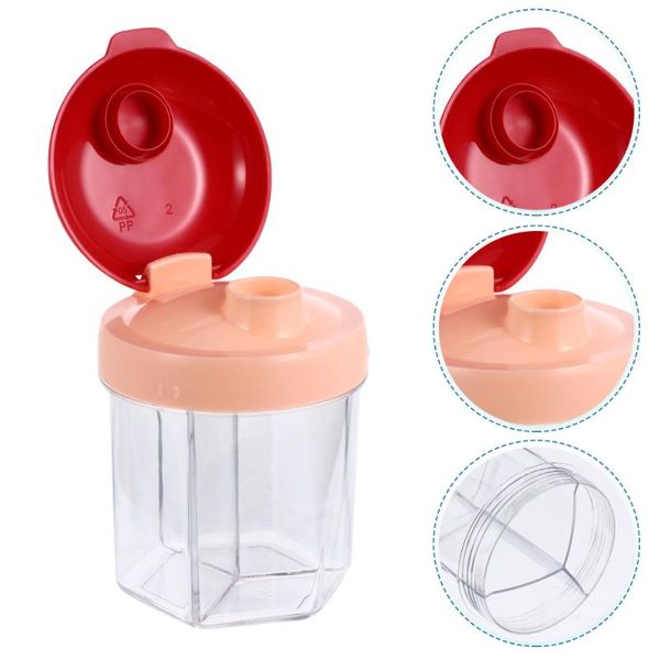 storage bottles & jars 1pc portable baby powder container formula dispenser divided box
storage bottles & jars 1pc portable baby powder container formula dispenser divided box