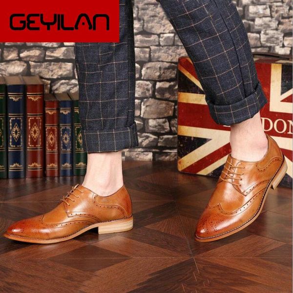 dress shoes 2021 brand brogue brown red black men business pointed toe wedding leather formal casual flats 23
dress shoes 2021 brand brogue brown red black men business pointed toe wedding leather formal casual flats 23