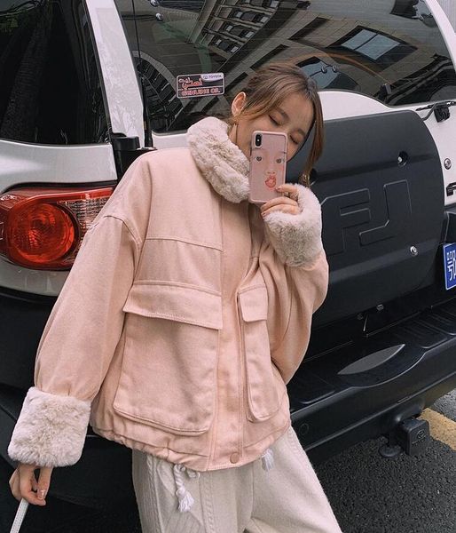 women's down & parkas 2021 autumn casual solid long sleeve velvet patchwork outerwear winter women corduroy jackets single breasted thi, Black
women's down & parkas 2021 autumn casual solid long sleeve velvet patchwork outerwear winter women corduroy jackets single breasted thi, Black