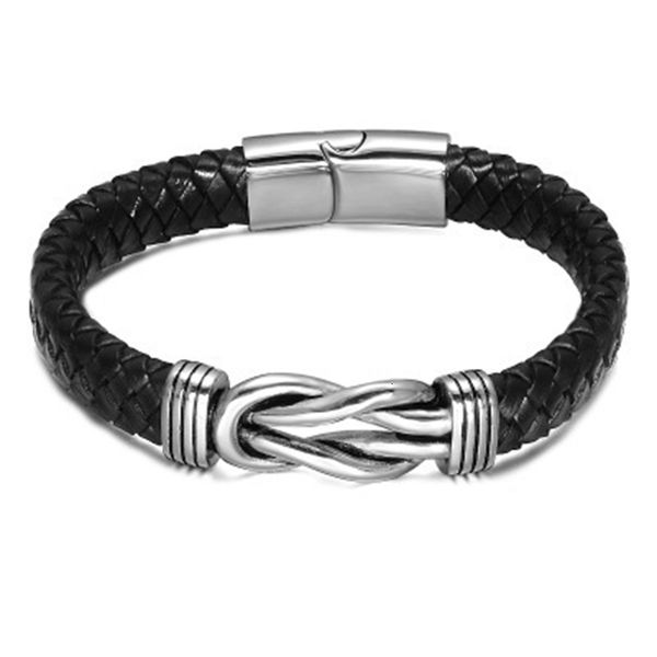 bangles bracelets selling titanium steel men's leather bracelet rope ph1151, Black
bangles bracelets selling titanium steel men's leather bracelet rope ph1151, Black