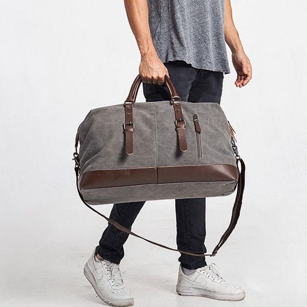 duffel bags canvas travel bag men's simulation leather pu outdoor supplies luggage fitness large-capacity handbag
duffel bags canvas travel bag men's simulation leather pu outdoor supplies luggage fitness large-capacity handbag