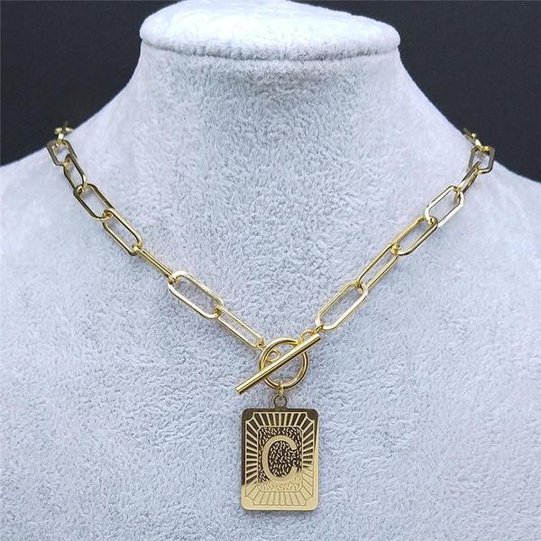 pendant necklaces stainless steel c letter geometry necklace chain women gold color choker jewelry chaine acier inoxydable nxh2001cs02, Silver
pendant necklaces stainless steel c letter geometry necklace chain women gold color choker jewelry chaine acier inoxydable nxh2001cs02, Silver