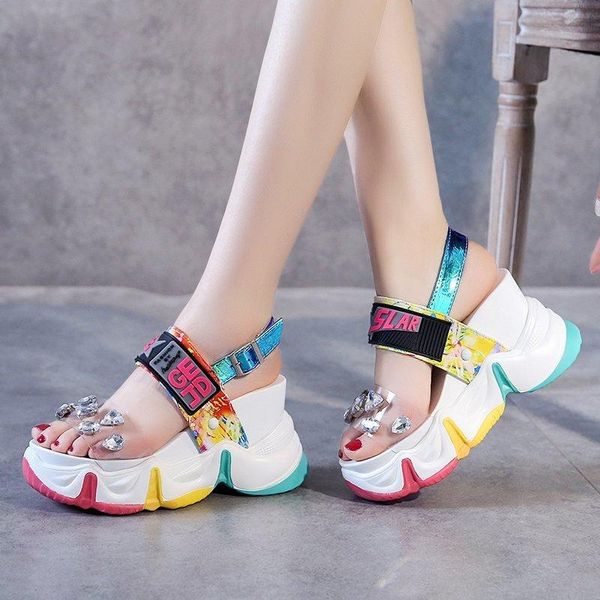print leisure wedges women's shoes 2021 summer women sandals platform shoelaces high heels casual woman dress, Black
print leisure wedges women's shoes 2021 summer women sandals platform shoelaces high heels casual woman dress, Black