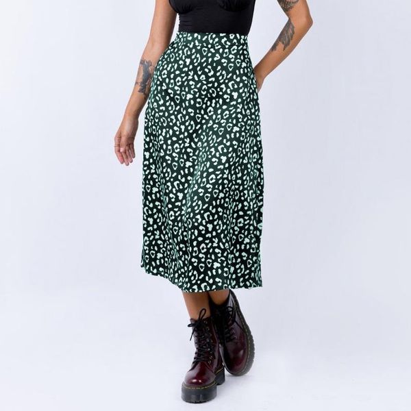 fashion women leopard print chiffon skirt elegant casual ladies split skirts spring summer zip female party club streetwear, Black
fashion women leopard print chiffon skirt elegant casual ladies split skirts spring summer zip female party club streetwear, Black