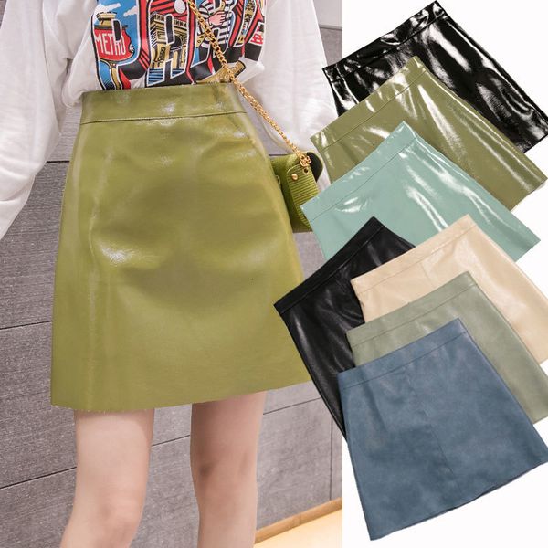 Skirts skirts Autumn Sexy A-line Short Shine PU Candy Zipper Mini Skorts Pink Blue Green Leather S C131, Black
Skirts skirts Autumn Sexy A-line Short Shine PU Candy Zipper Mini Skorts Pink Blue Green Leather S C131, Black