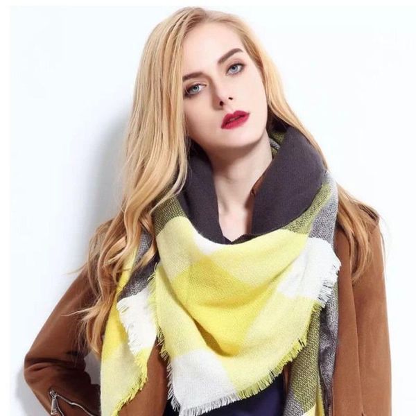 scarves british winter women's scarf fashion double-sided warm shawl triangular women, Blue;gray
scarves british winter women's scarf fashion double-sided warm shawl triangular women, Blue;gray