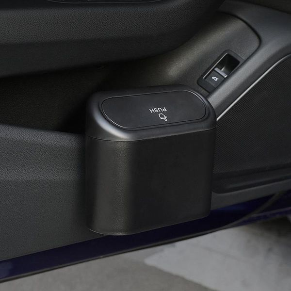 car trash bin garbage dust case box black abs auto storage pressing type can accessories other interior
car trash bin garbage dust case box black abs auto storage pressing type can accessories other interior