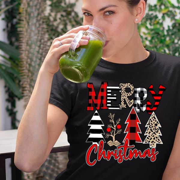 merry christmas women colorful trees printed t shirts for casual aesthetic clothes crew neck ladies female, White
merry christmas women colorful trees printed t shirts for casual aesthetic clothes crew neck ladies female, White