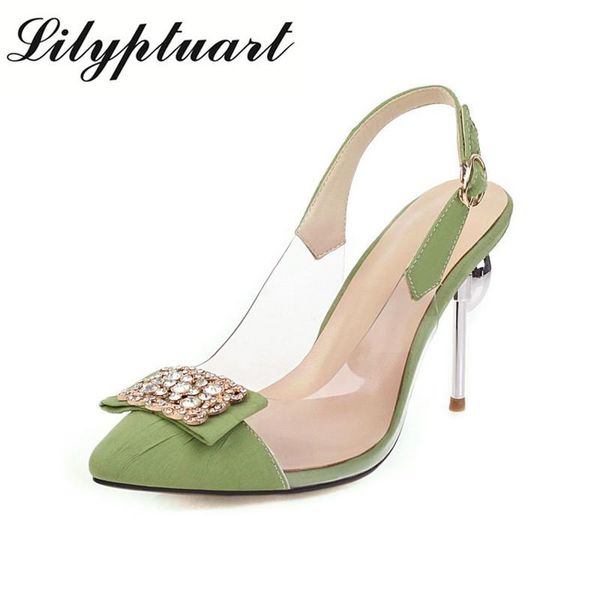 european and american style women's rhinestone high heels baotou fashion pointy joker sandals in summer of 2021, Black
european and american style women's rhinestone high heels baotou fashion pointy joker sandals in summer of 2021, Black