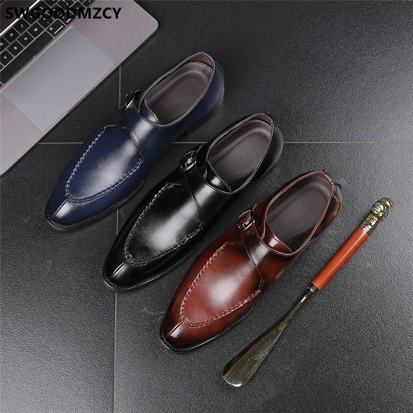 dress shoes office men formal brown coiffeur leather classic vintage elegant plus size 48 buty, Black
dress shoes office men formal brown coiffeur leather classic vintage elegant plus size 48 buty, Black