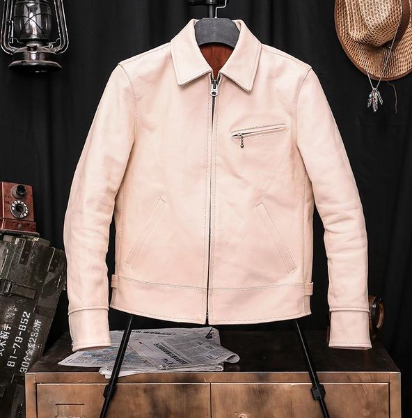 men's leather & faux yrcolor.men .primary natural horsehide jacket.customized genuine coat.classic casual 1930 clothes, Black
men's leather & faux yrcolor.men .primary natural horsehide jacket.customized genuine coat.classic casual 1930 clothes, Black