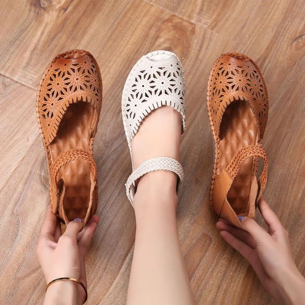 women's peep-toe cow leather flat with sandals summer handmade platform flats shoes woman retro solid gladiator slides footwear, Black
women's peep-toe cow leather flat with sandals summer handmade platform flats shoes woman retro solid gladiator slides footwear, Black
