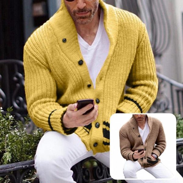 men's sweaters stretch great casual winter sweater buttons colorfast for home, White;black
men's sweaters stretch great casual winter sweater buttons colorfast for home, White;black