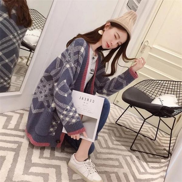women's sweaters sweater women casual full jumper 2021 autumn and winter pattern knitting woman loose coat leisure jacket, White;black
women's sweaters sweater women casual full jumper 2021 autumn and winter pattern knitting woman loose coat leisure jacket, White;black