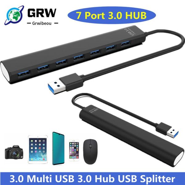 hubs grwibeou usb 3.0 7 port hub multi splitter high speed all in one for pc computer mp3 accessories
hubs grwibeou usb 3.0 7 port hub multi splitter high speed all in one for pc computer mp3 accessories