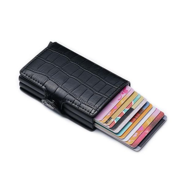wallets bycobecy mens wallet with pu leather aluminium double boxes rfid vintage travel card fashion women's, Red;black
wallets bycobecy mens wallet with pu leather aluminium double boxes rfid vintage travel card fashion women's, Red;black