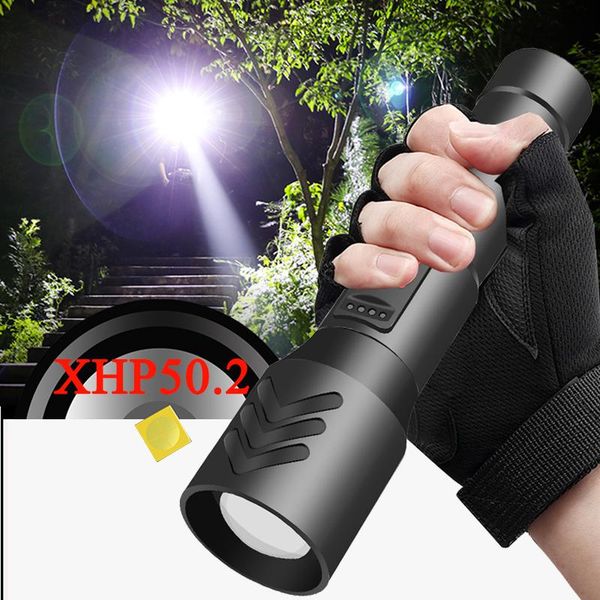 flashlights torches xhp50.2 led built in 18650 battery usb rechargeable zoomable torch 2 1 head lantern lamp hard bulbs bike ligh
flashlights torches xhp50.2 led built in 18650 battery usb rechargeable zoomable torch 2 1 head lantern lamp hard bulbs bike ligh