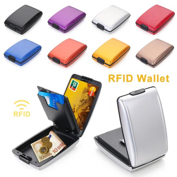 card holders rfid non-scan metal wallet multi-function anti-theft money clip coin purse id holder business case, Brown;gray
card holders rfid non-scan metal wallet multi-function anti-theft money clip coin purse id holder business case, Brown;gray
