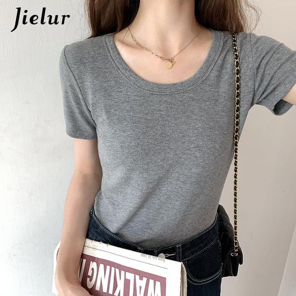 women's t-shirt short-sleeved t-shirts o-neck solid color slim all-match femme simple tee white black summer s-xl
women's t-shirt short-sleeved t-shirts o-neck solid color slim all-match femme simple tee white black summer s-xl
