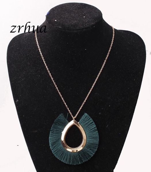 pendant necklaces zrhua brand tassel necklace retro water drop shape long women gifts fashion jewelry wholesale, Silver
pendant necklaces zrhua brand tassel necklace retro water drop shape long women gifts fashion jewelry wholesale, Silver