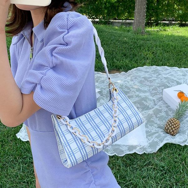 trendy elegant baguette bag women retro plaid lattice leather shoulder armpit designer handbag waist bags
trendy elegant baguette bag women retro plaid lattice leather shoulder armpit designer handbag waist bags