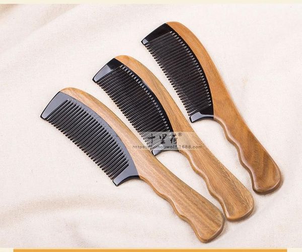 hair brushes classical shunfa green sandalwood comb hairdressing accessories ladies wooden wide tooth, Silver
hair brushes classical shunfa green sandalwood comb hairdressing accessories ladies wooden wide tooth, Silver