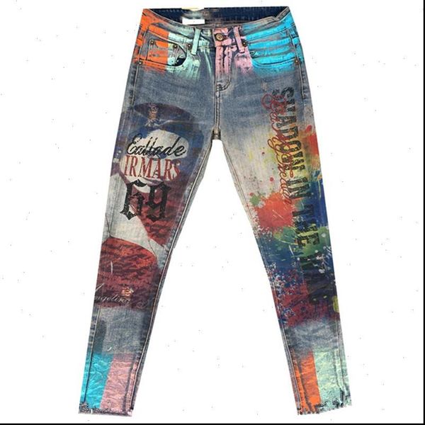 casual denim women jeans skinny pant femme pencil trousers bronzing painted pattern drop, Blue
casual denim women jeans skinny pant femme pencil trousers bronzing painted pattern drop, Blue