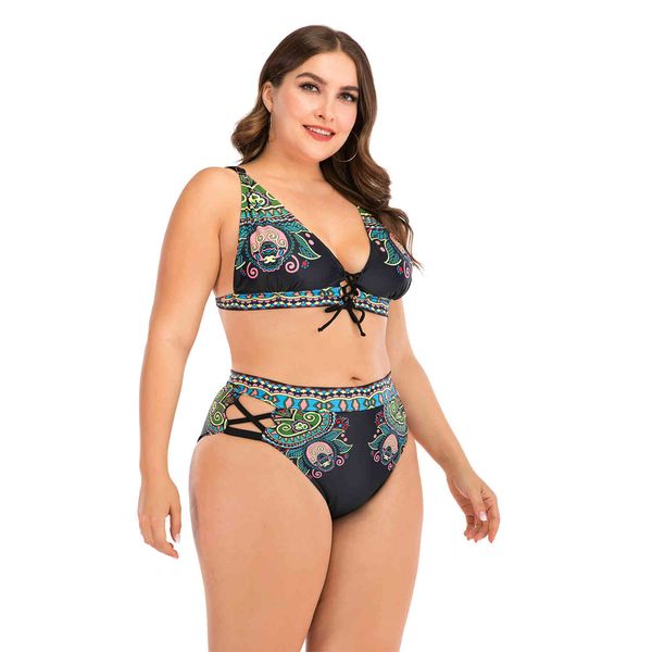 plus size bikini women swimsuit push up swimwear high waist set large bathing suits beachwear swimming suit 3xl 210520, White;black
plus size bikini women swimsuit push up swimwear high waist set large bathing suits beachwear swimming suit 3xl 210520, White;black