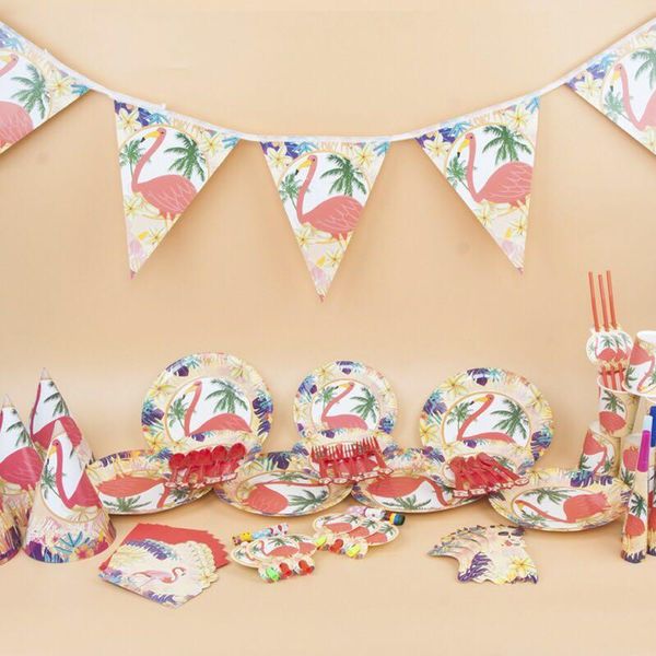 packaging dinner service flamingo theme birthday party tableware set napkin cups flag kids favor boys and girls decoration
packaging dinner service flamingo theme birthday party tableware set napkin cups flag kids favor boys and girls decoration