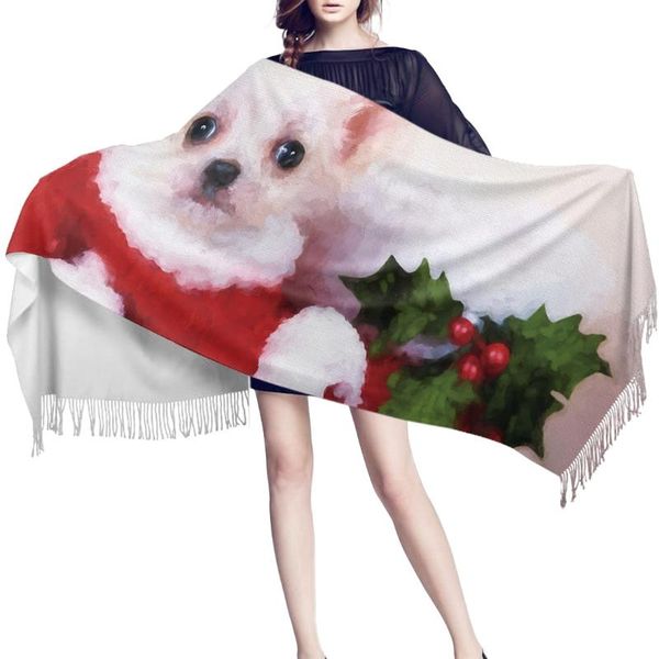 scarves christmas dog women cashmere beach scarf spring summer thin pashmina shawls and wrap female foulard hijab stoles, Blue;gray
scarves christmas dog women cashmere beach scarf spring summer thin pashmina shawls and wrap female foulard hijab stoles, Blue;gray