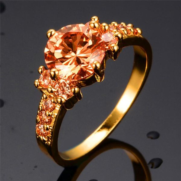 wedding rings charm female champagne crystal stone ring vintage gold color thin for women luxury round zircon engagement, Slivery;golden
wedding rings charm female champagne crystal stone ring vintage gold color thin for women luxury round zircon engagement, Slivery;golden