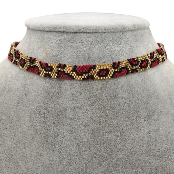 go2boho leopard choker necklace for women jewelry 2021 trendy design japanese miyuki beads jewellery adjustable necklaces chokers, Golden;silver
go2boho leopard choker necklace for women jewelry 2021 trendy design japanese miyuki beads jewellery adjustable necklaces chokers, Golden;silver