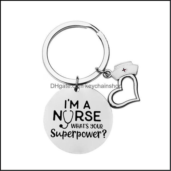 keychains fashion aessories stainless steel nurse keychain im a stethoscope keyring heart-shaped pendant medical student gift jewelry drop d, Silver
keychains fashion aessories stainless steel nurse keychain im a stethoscope keyring heart-shaped pendant medical student gift jewelry drop d, Silver