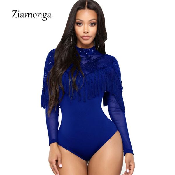 women's jumpsuits & rompers ziamonga long sleeve sequins bodysuit women bodycon jumpsuit romper tassel body feminino elegant clubwear, Black;white
women's jumpsuits & rompers ziamonga long sleeve sequins bodysuit women bodycon jumpsuit romper tassel body feminino elegant clubwear, Black;white