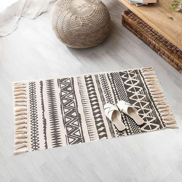 carpets cotton thread woven thickened non slip fringed floor mat national wind printing kitchen living room bedside carpet
carpets cotton thread woven thickened non slip fringed floor mat national wind printing kitchen living room bedside carpet