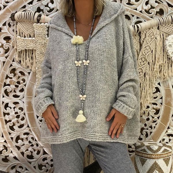 women's sweaters 2021 warm fall winter women long sleeve loose hooded knitted sweater ladies -3xl plus size pullover female, White;black
women's sweaters 2021 warm fall winter women long sleeve loose hooded knitted sweater ladies -3xl plus size pullover female, White;black