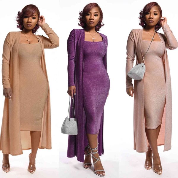dresses 2 set dress new african fashion long coat two piece bazin suit big elastic for lady, Black;gray
dresses 2 set dress new african fashion long coat two piece bazin suit big elastic for lady, Black;gray