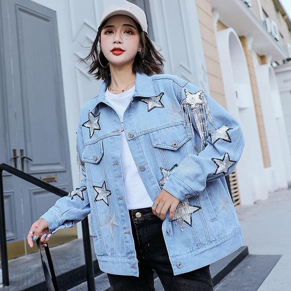 women's jackets 2021 autumn women fashion cowboy short jacket female temperament outwear ladies lapel all match coat girl leisure, Black;brown
women's jackets 2021 autumn women fashion cowboy short jacket female temperament outwear ladies lapel all match coat girl leisure, Black;brown